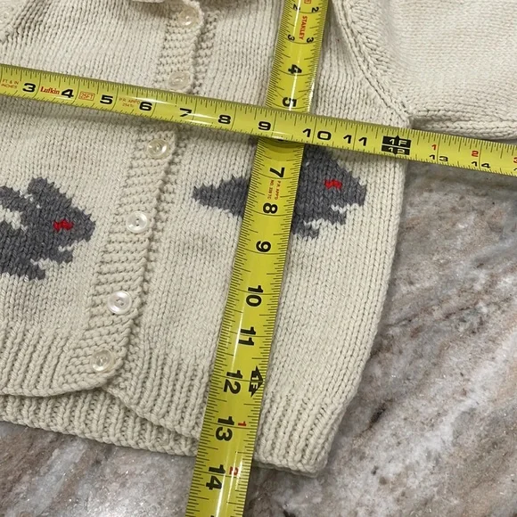 Vintage Kids Rabbit Sweater - Picture 5 of 6